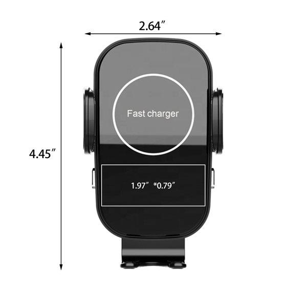 The three arms will automatically close and adjust to your phone... from ASI 90154 Sunjoy Group Inc