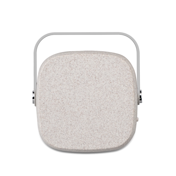 Eco-Friendly Wheat Straw + Bamboo Bluetooth Speaker with Carry handle... from ASI 90154 Sunjoy Group Inc