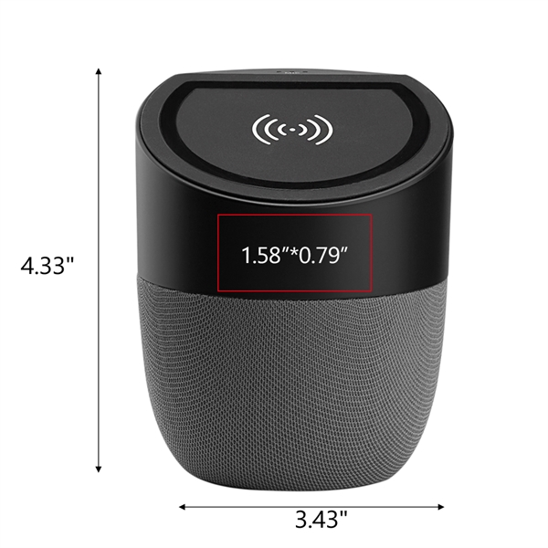 Wireless Charger and Bluetooth speaker comes in a special cylindrical shape... from ASI 90154 Sunjoy Group Inc
