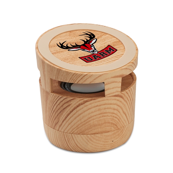 LaBagh Wireless Charger and Speaker dual use with wood eco-friendly design.... from ASI 90154 Sunjoy Group Inc