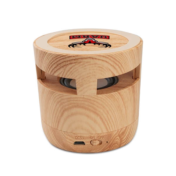 LaBagh Wireless Charger and Speaker dual use with wood eco-friendly design.... from ASI 90154 Sunjoy Group Inc