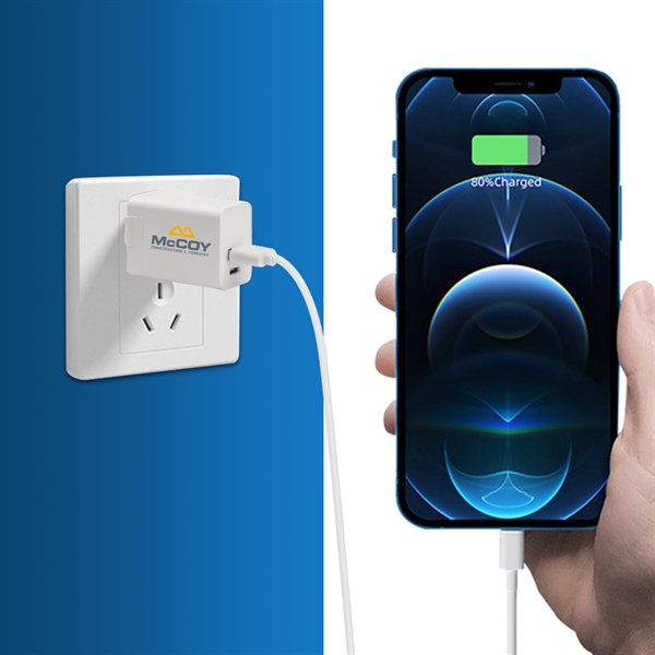 18W PD Wall Charger has high-Speed USB-C Charging with Power Delivery,... from ASI 90154 Sunjoy Group Inc