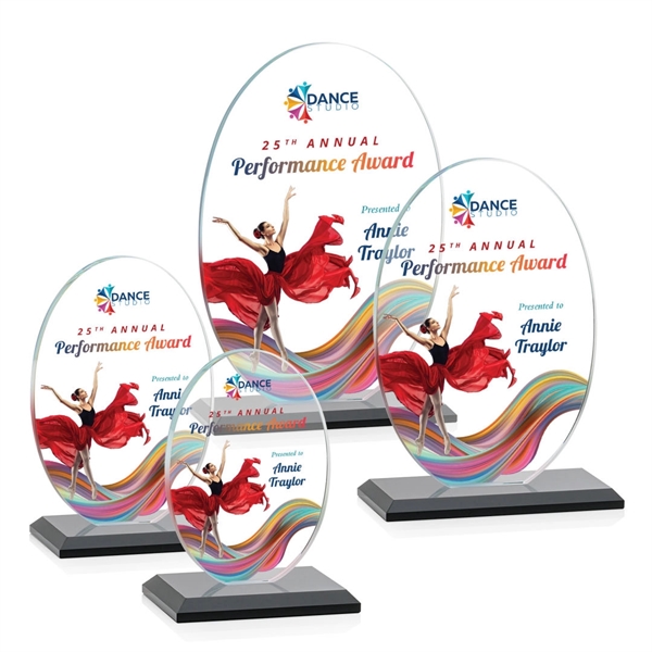 Austin (Vert) VividPrint™ Award - Black... from ASI 84592 St Regis Group / St Regis