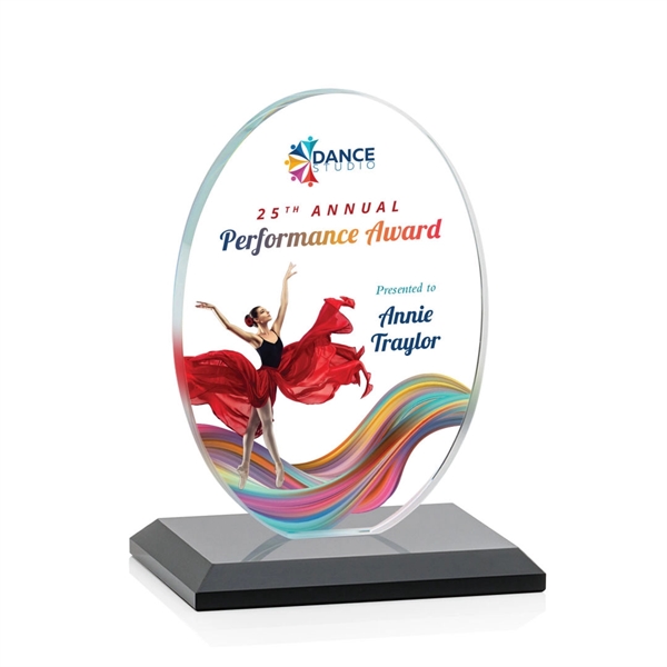 Austin (Vert) VividPrint™ Award - Black... from ASI 84592 St Regis Group / St Regis