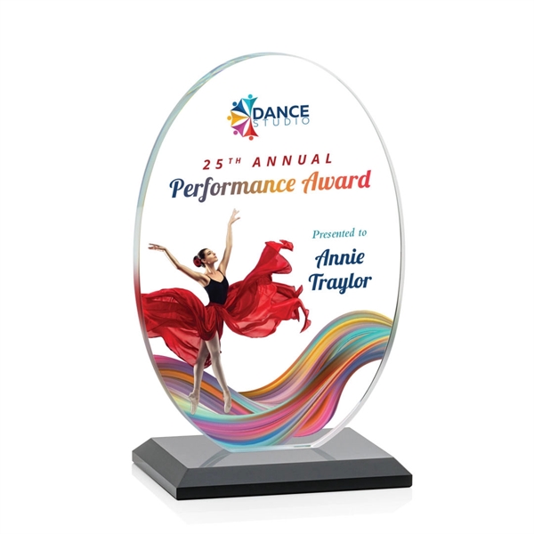 Austin (Vert) VividPrint™ Award - Black... from ASI 84592 St Regis Group / St Regis