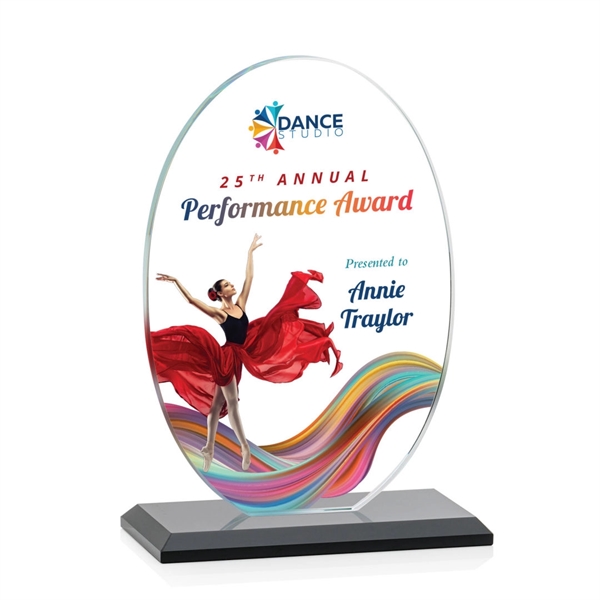 Austin (Vert) VividPrint™ Award - Black... from ASI 84592 St Regis Group / St Regis