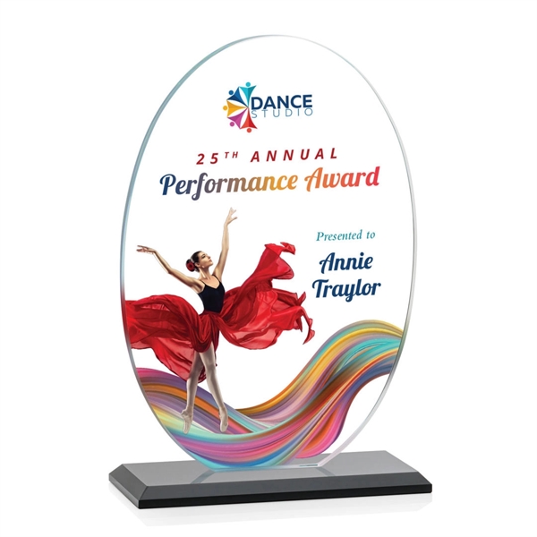 Austin (Vert) VividPrint™ Award - Black... from ASI 84592 St Regis Group / St Regis