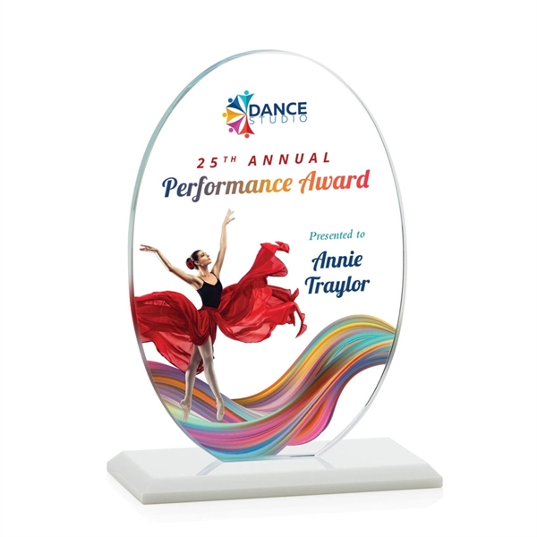 Austin (Vert) VividPrint™ Award - White... from ASI 84592 St Regis Group / St Regis