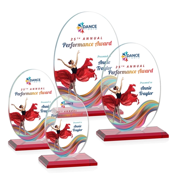 Austin (Vert) VividPrint™ Award - Red... from ASI 84592 St Regis Group / St Regis