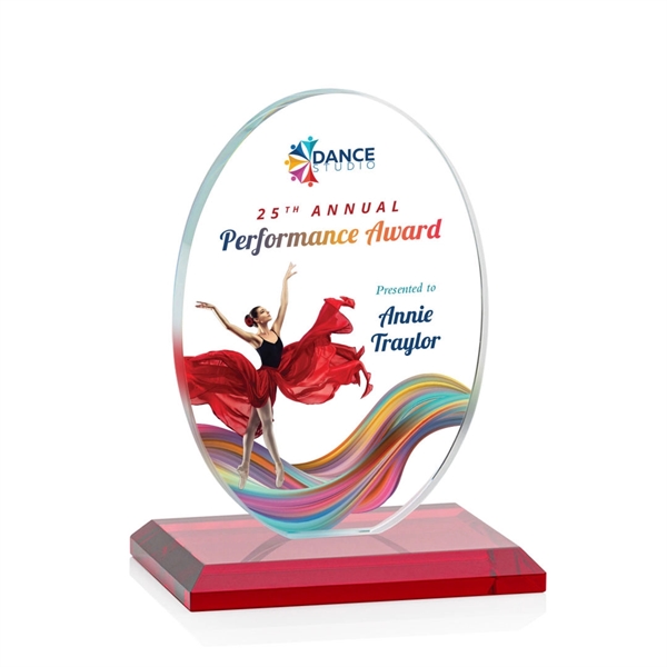 Austin (Vert) VividPrint™ Award - Red... from ASI 84592 St Regis Group / St Regis
