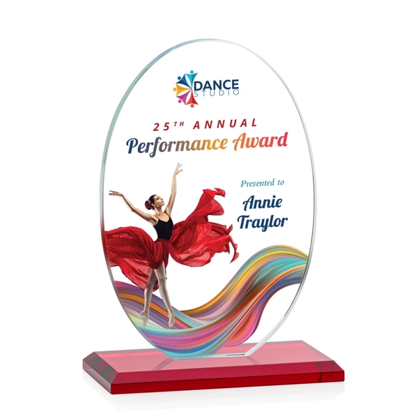 Austin (Vert) VividPrint™ Award - Red... from ASI 84592 St Regis Group / St Regis