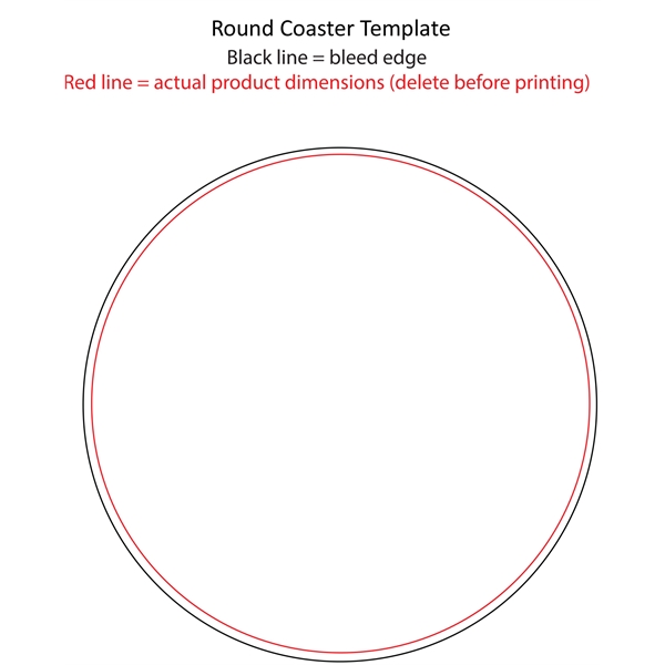 Sublimated Full Color Circle Neoprene  Coaster. Bright and vivid full... from ASI 62635 Inno-Vative Solutions Grp LTD