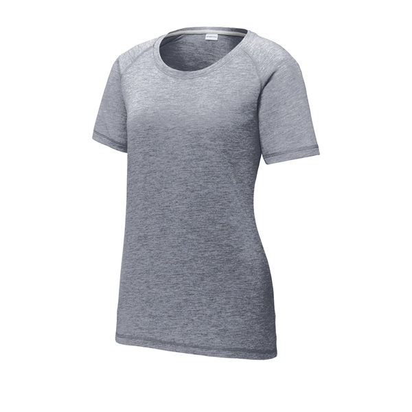 Sport-Tek Ladies PosiCharge Tri-Blend Wicking Scoop Neck ...... from ASI 84863 SanMar
