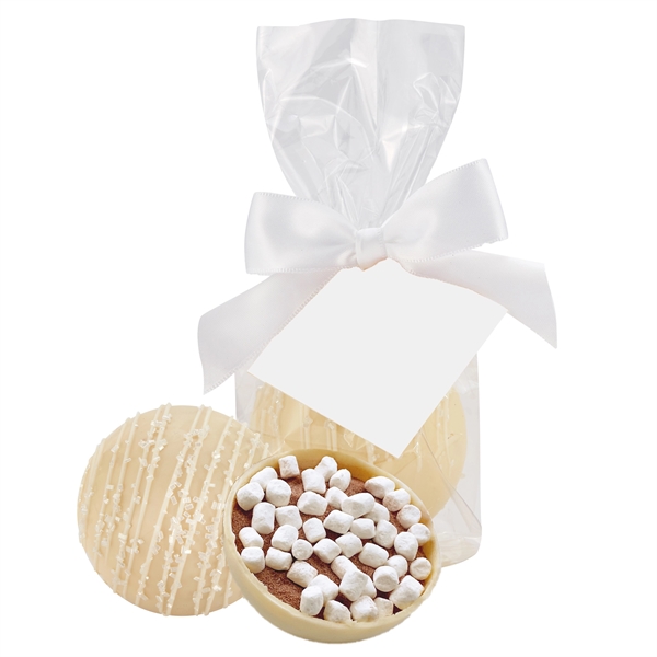 New years Mega hot chocolate bomb mug stuffer - white chocolate... from ASI 71685 Midnite Snax®