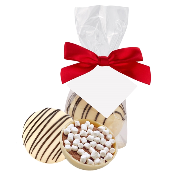 New year Mega hot chocolate bomb mug stuffer - white chocolate.... from ASI 71685 Midnite Snax®