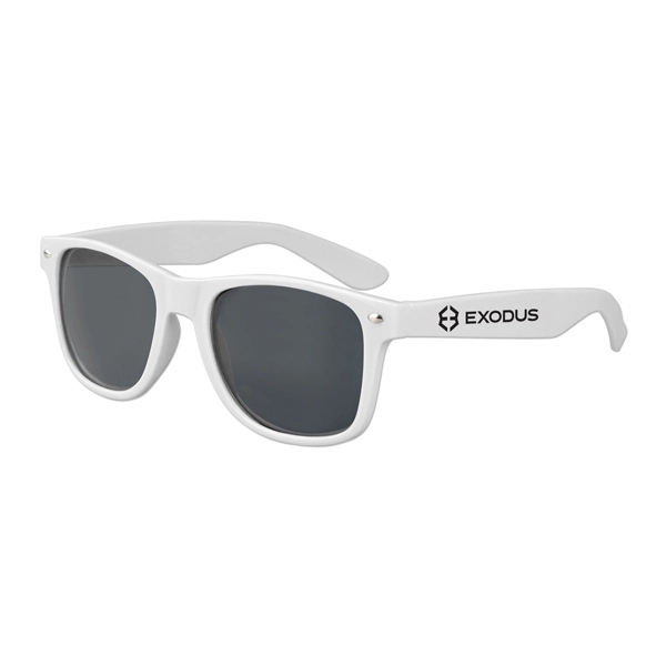Adult sized plastic sunglasses with UV400 protection and an imprint on... from ASI 98360 WOWLine / WOWLine®