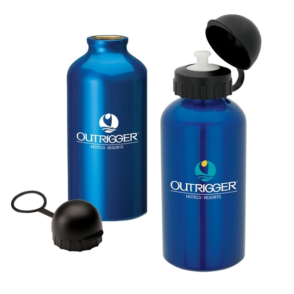 3" x 7.5" x 3" domed flask with 16.9 oz. capacity;... from ASI 67866 Logomark/Valumark / Valumark™