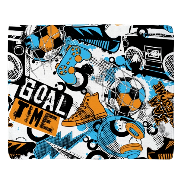 15" x 18" polyester rally towel in assorted colors.... from ASI 61125 Hit Promotional Products / Hit®