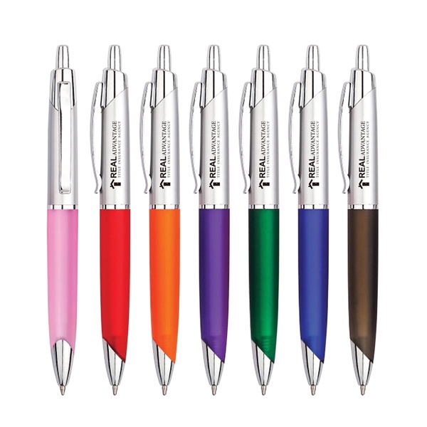 Plastic Click Ballpoint Pen... from ASI 41511 Brainchild USA Inc / BrainChild Gift Club