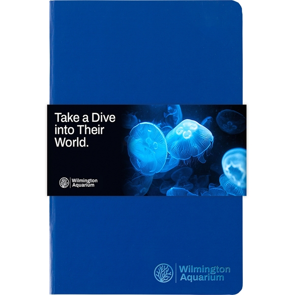 5.5x8.5 FSC-mix journal with deboss imprint, full-color graphic wrap, 80 sheets... from ASI 91340 Journalbooks/Timeplanner Calendars