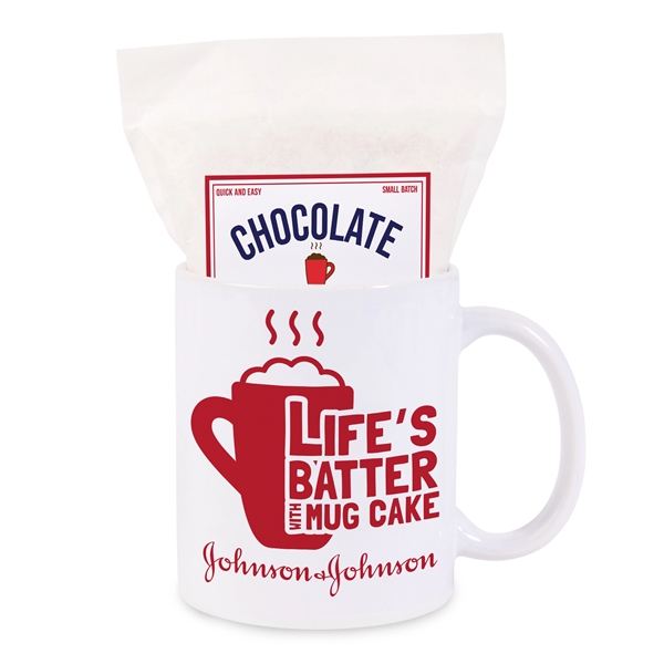 11 oz Coffee Mug with Chocolate Mug Cake Packet... from ASI 44900 NC Custom (CI/Lanco) / Lanco