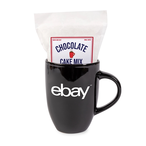 10 oz Ceramic Mug with Chocolate Mug Cake Packet... from ASI 44900 NC Custom (CI/Lanco) / Lanco