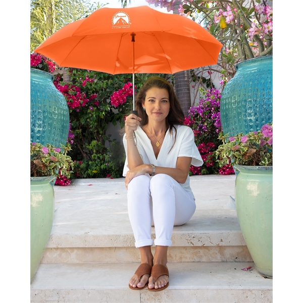 Automatic-opening umbrella that measures 15" when folded. Available in 30 attractive... from ASI 89955 StrombergBrand / Stromberg Brand Stromberg