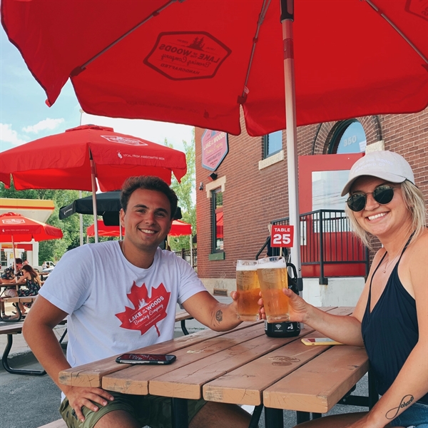 Commercial quality patio umbrella with 7' vented canopy arc.... from ASI 89955 StrombergBrand / Stromberg Brand