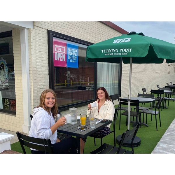 Commercial quality patio umbrella with 7' vented canopy arc.... from ASI 89955 StrombergBrand / Stromberg Brand