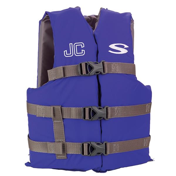 Gold and gray flotation vest for 50 to 90 pounds with... from ASI 45647 Coleman Co Inc / Sterns® Jarden Custom