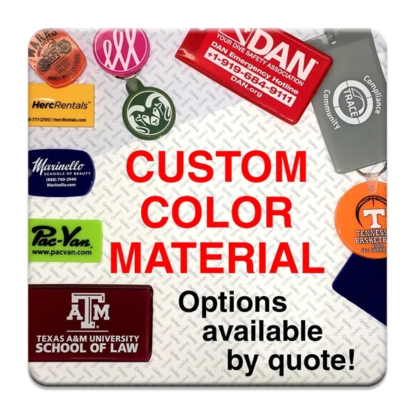 Key Tags - Soft Vinyl - Spot Color Screen Print -... from ASI 80210 Quikey Mfg Co Inc / Quikey Line