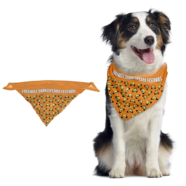 Customizable pet bandanna; offered in an assortment of sizes.... from ASI 90807 Tekweld
