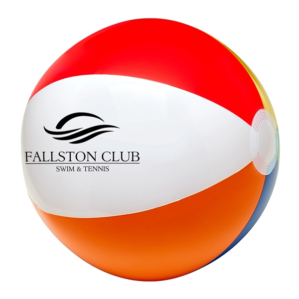12" PVC beach ball.... from ASI 63549 Jornik Manufacturing Corp