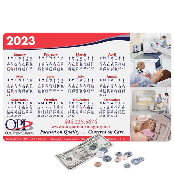 11" x 17" x 1/8" - Heavy Duty Fabric Calendar Counter... from ASI 49716 Digispec & CounterPoint / COUNTERPOINT®