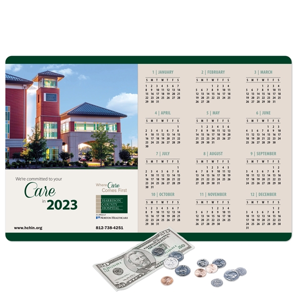 11" x 17" x 1/4" - Heavy Duty Fabric Calendar Counter... from ASI 49716 Digispec & CounterPoint / COUNTERPOINT®