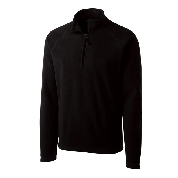 Men's jacket with a half-zip, self-fabric mock neck, two front zippered... from ASI 47965 Cutter & Buck