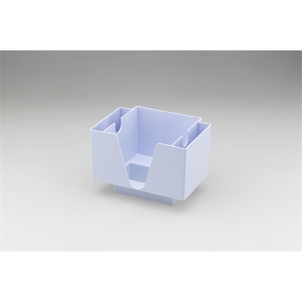 7.6" x 5.5" x 5.4" plastic caddy for 5.25" square napkins... from ASI 62677 iline PROMO (The Innovative Line) / iline PROMO (The Innovative Line)