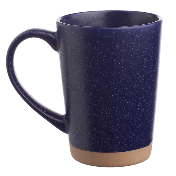 16 oz. ceramic mug with matte exterior, speckle accents and comfort... from ASI 39552 BEL Promo