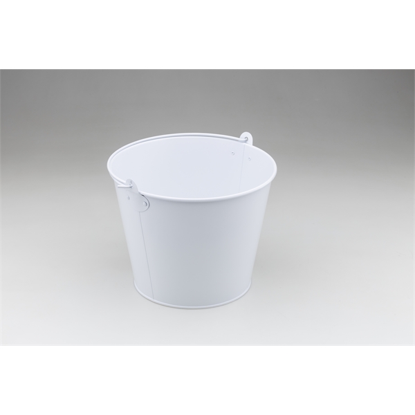 9.25" x 6.5" x 7.25" galvanized metal five-quart ice bucket with... from ASI 62677 iline PROMO (The Innovative Line)