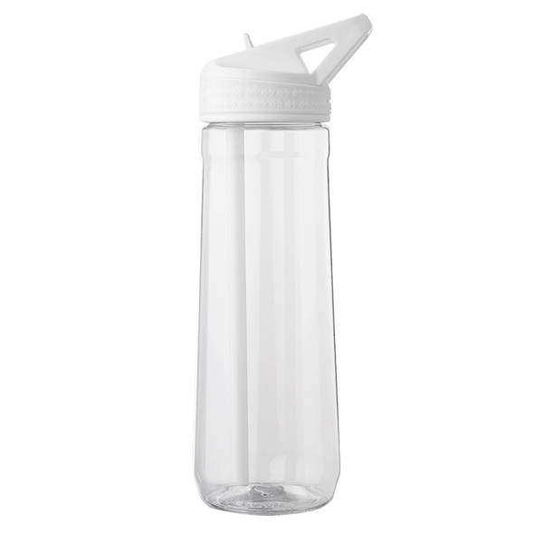 30 oz. single wall plastic water bottle with sip straw, wide... from ASI 39552 BEL Promo