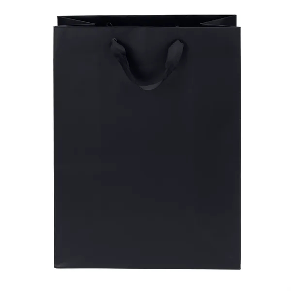 Matte Eurotote made with matte-laminated paper and ribbon handles measure 3/4"W... from ASI 37940 Bag Makers Inc