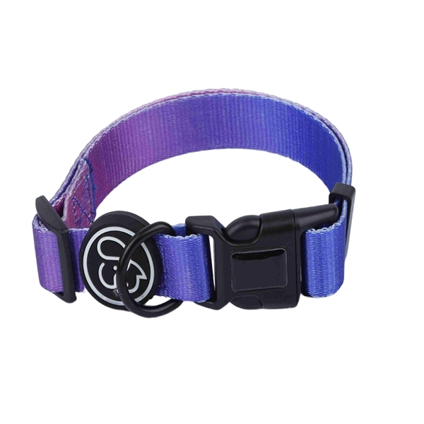 Fine-grained nylon pet collar sublimation printing with zinc alloy D buckle... from ASI 37218 Athena Promo (tm)