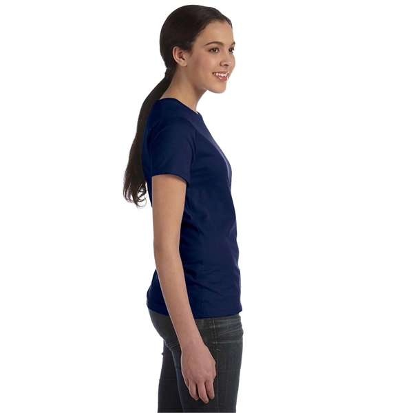 Women's contoured, side-seamed T-shirt made of preshrunk cotton in several available... from ASI 34063 alphabroder