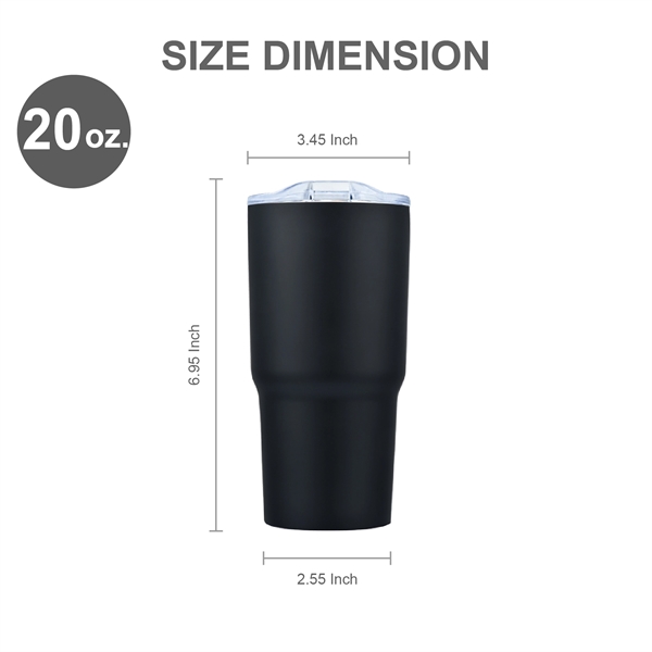 20 oz. Double Wall Tumbler... from ASI 39820 Opusline (Benmex) / Opus Line