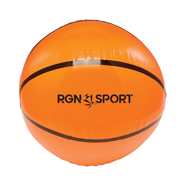 16" basketball style inflatable beach ball.... from ASI 63549 Jornik Manufacturing Corp