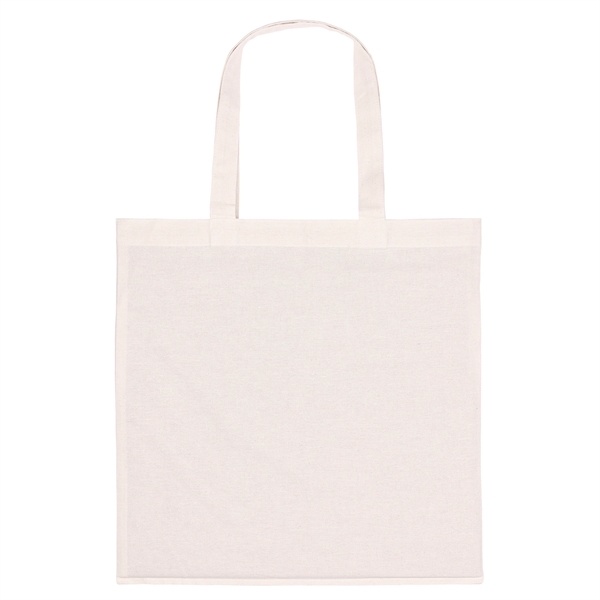 Lightweight R-PET Poly-Cotton Tote made with a sturdy 6 oz. poly-cotton... from ASI 37940 Bag Makers Inc