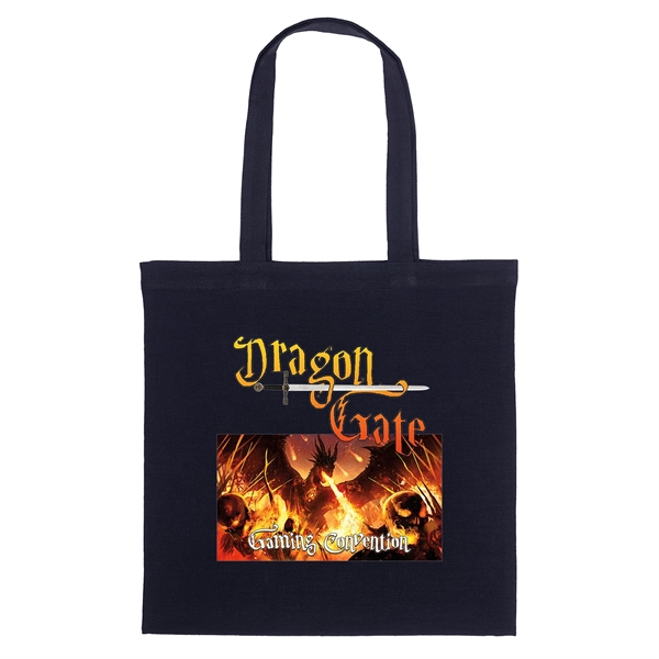 Lightweight R-PET Poly-Cotton Tote made with a sturdy 6 oz. poly-cotton... from ASI 37940 Bag Makers Inc