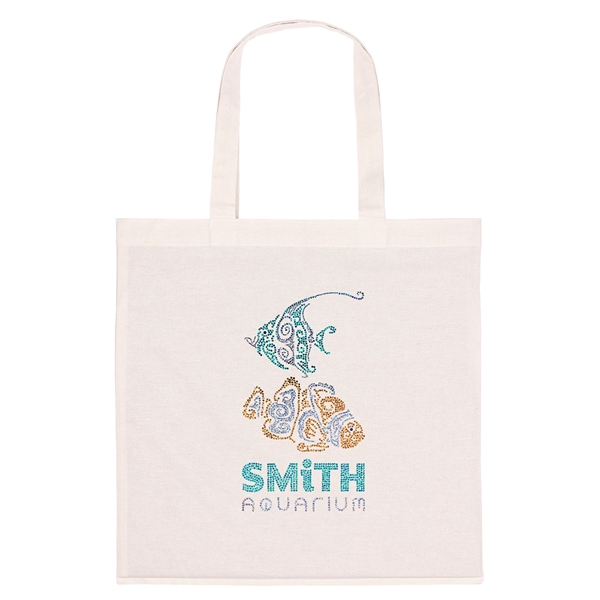 Lightweight R-PET Poly-Cotton Tote made with a sturdy 6 oz. poly-cotton... from ASI 37940 Bag Makers Inc