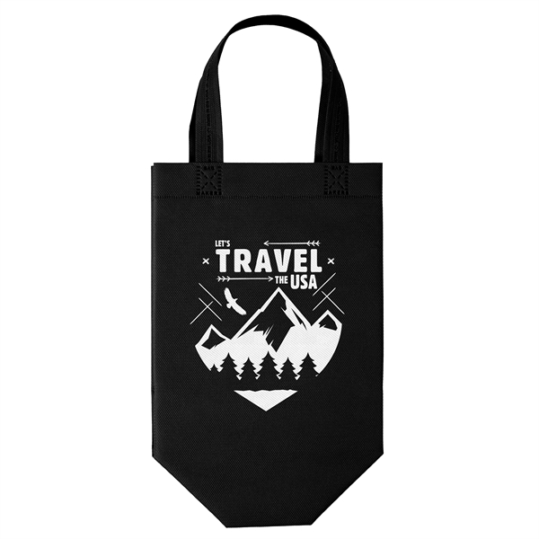 USA Made Non-Woven Tote Bag with 1"W x 12"long handles.... from ASI 37940 Bag Makers Inc