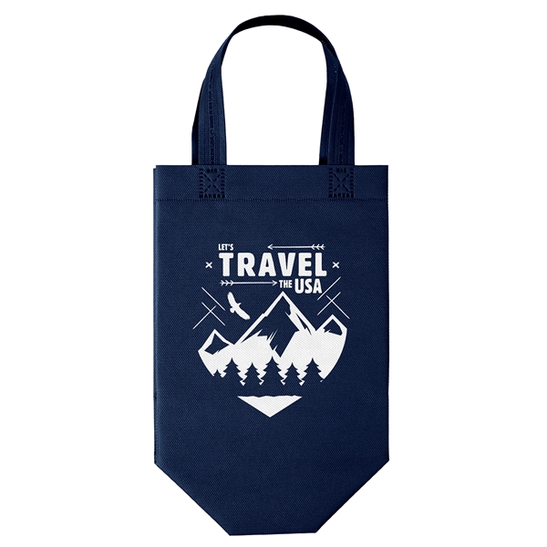 USA Made Non-Woven Tote Bag with 1"W x 12"long handles.... from ASI 37940 Bag Makers Inc